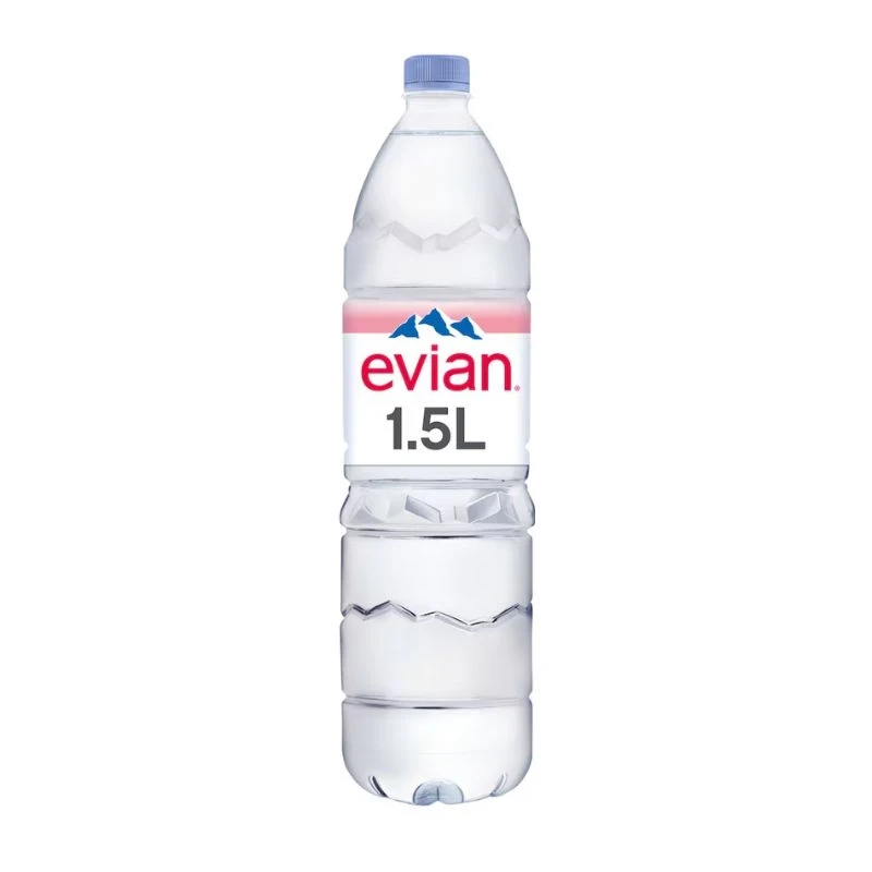 вода Evian минерална 1.5л