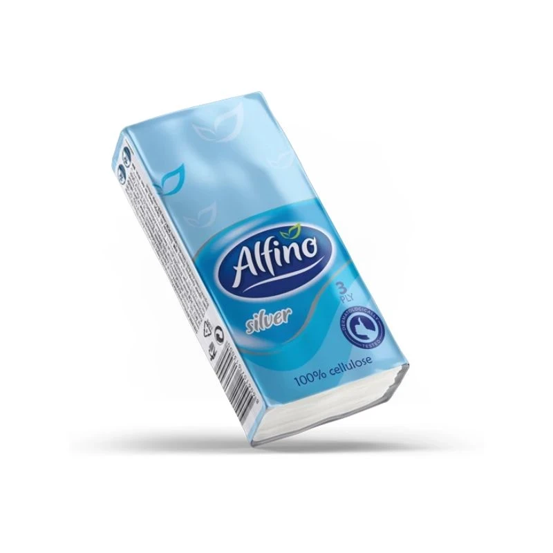 носни кърпи Alfino 3 пластови 10бр