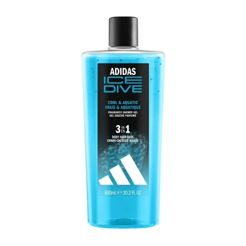 душ гел Adidas Ice Dive 3in1 600мл