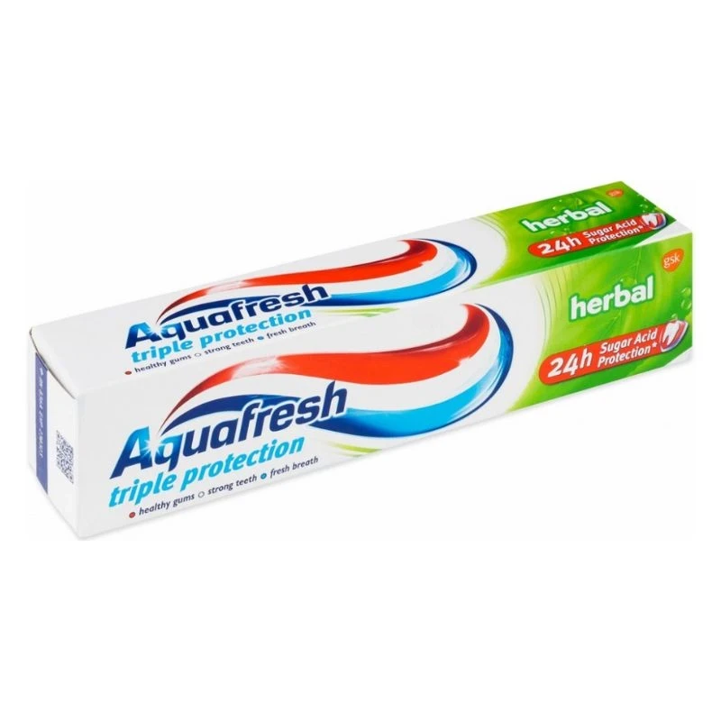 паста за зъби Aquafresh Herbal 3in1 protection 24h билкова 125мл