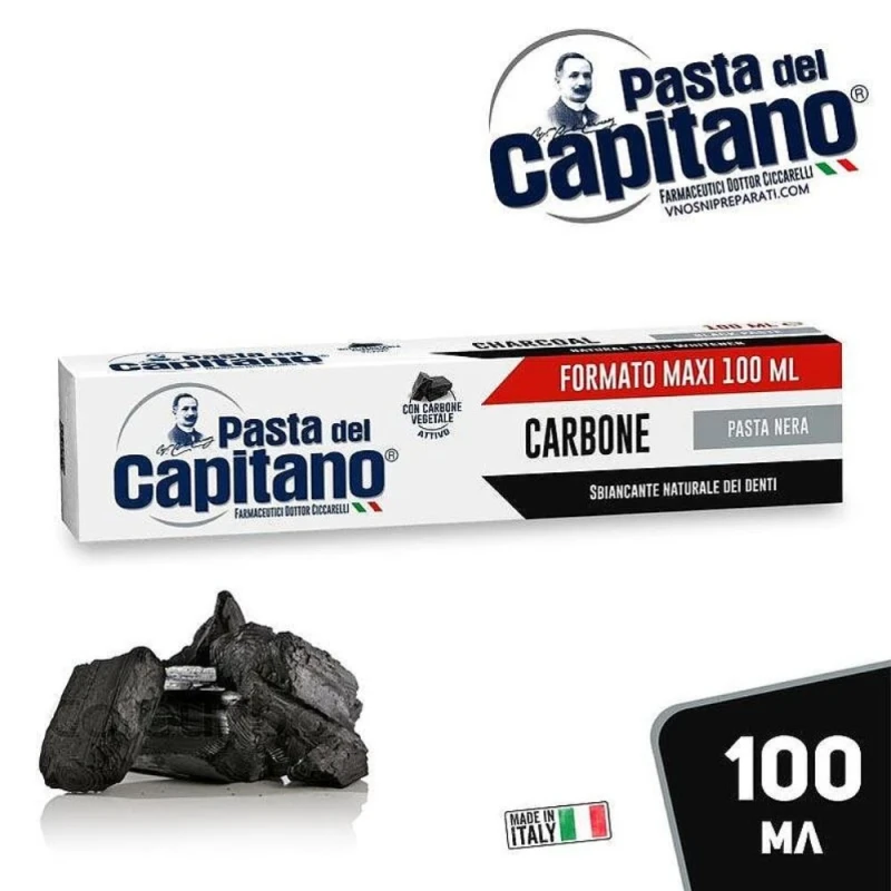 паста за зъби Capitano Carbone 100мл.