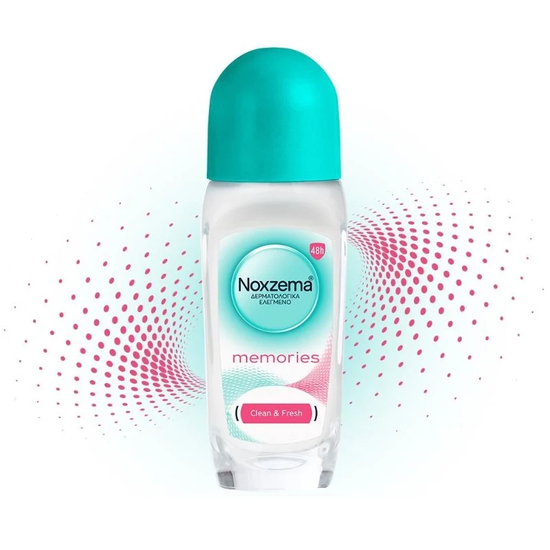 рол-он дезодорант Noxzema Memories 48h чисто и свежо 50мл