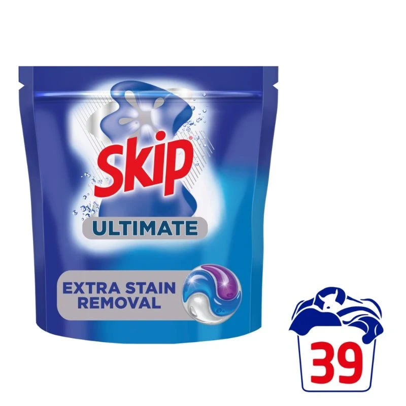 капсули Skip Stain Removal универсал против петна подходяща за кратки цикли 39пр