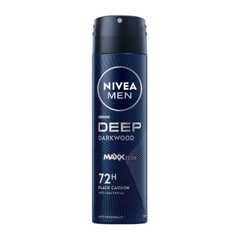део спрей дезодорант Nivea men Deep Darkwood 72h 150мл