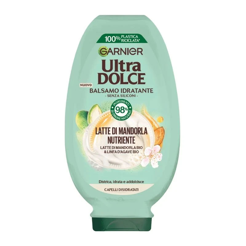 балсам Garnier Latte di Mandorla Nutrinete Бадемово мляко за суха коса 200мл