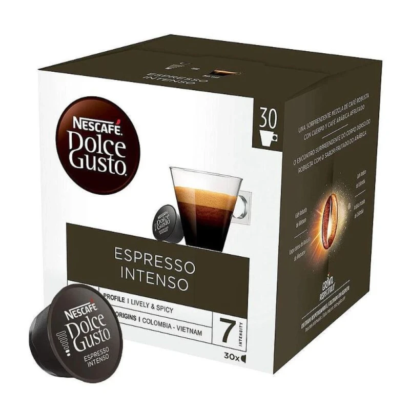 кафе Nescafe Espresso Intenso за Dolce Gusto 30бр