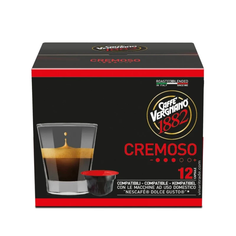 кафе Vergnano Cremoso за Dolce Gusto 12бр