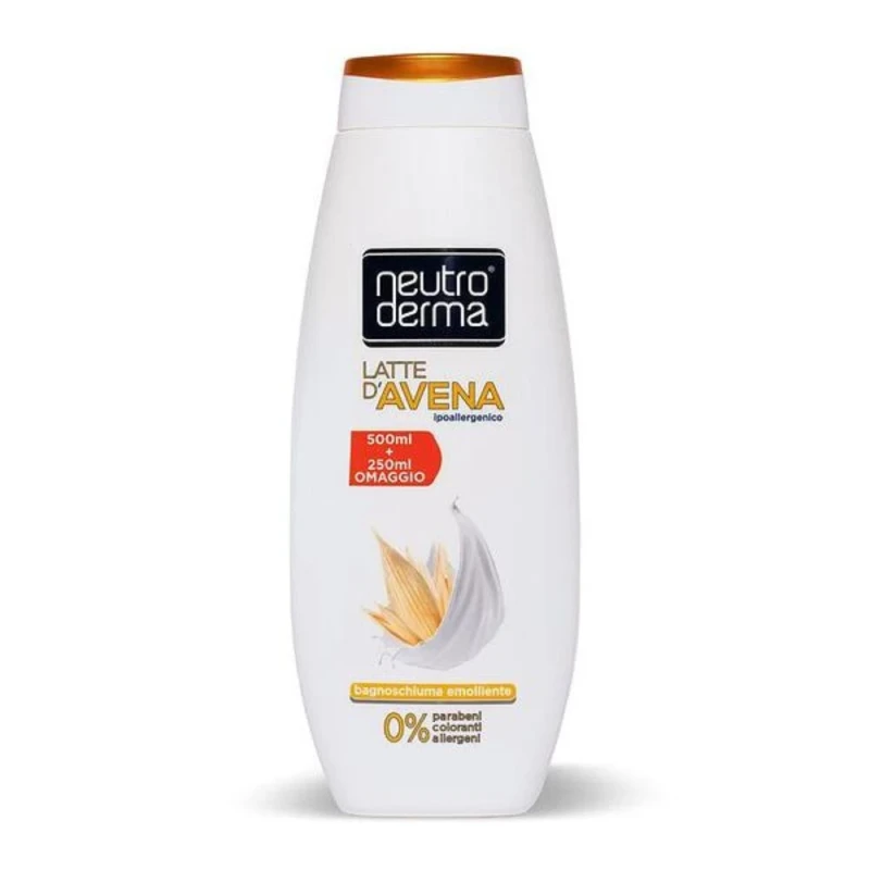 душ гел NeutroDerma Latte d’avena овесено мляко 750мл.
