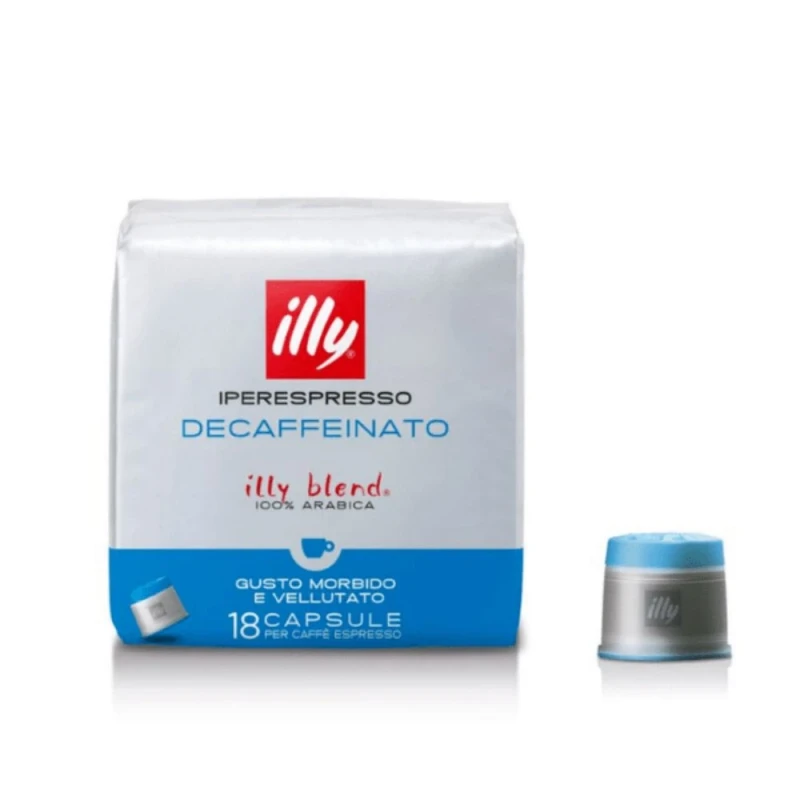 кафе illy Decaffeinato без кофеин за iperEspresso 18бр
