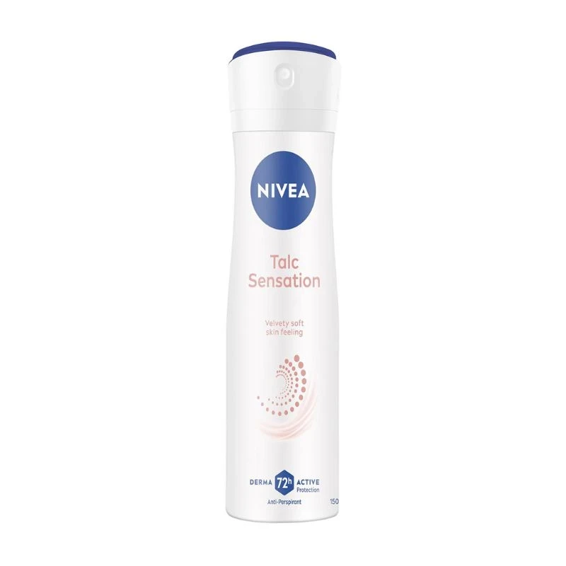 део спрей дезодорант Nivea Talc Sensation 72h 150мл