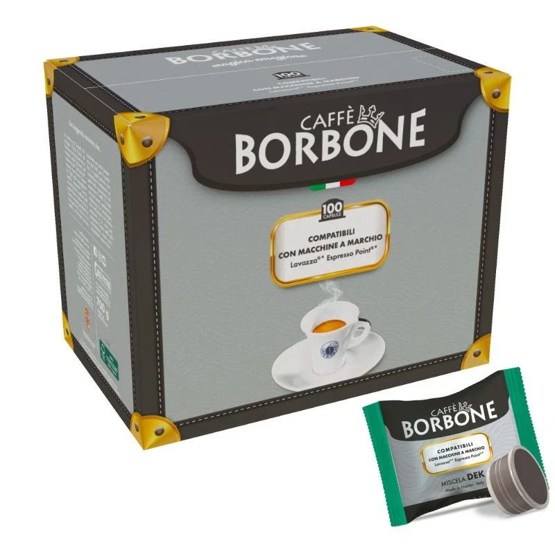 кафе Borbone Dek за без кофеин point 100бр