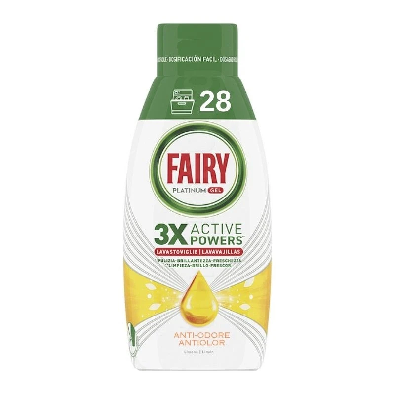 препарат съдомиялна Fairy Anti-Odore Antilor 28 дози 504мл
