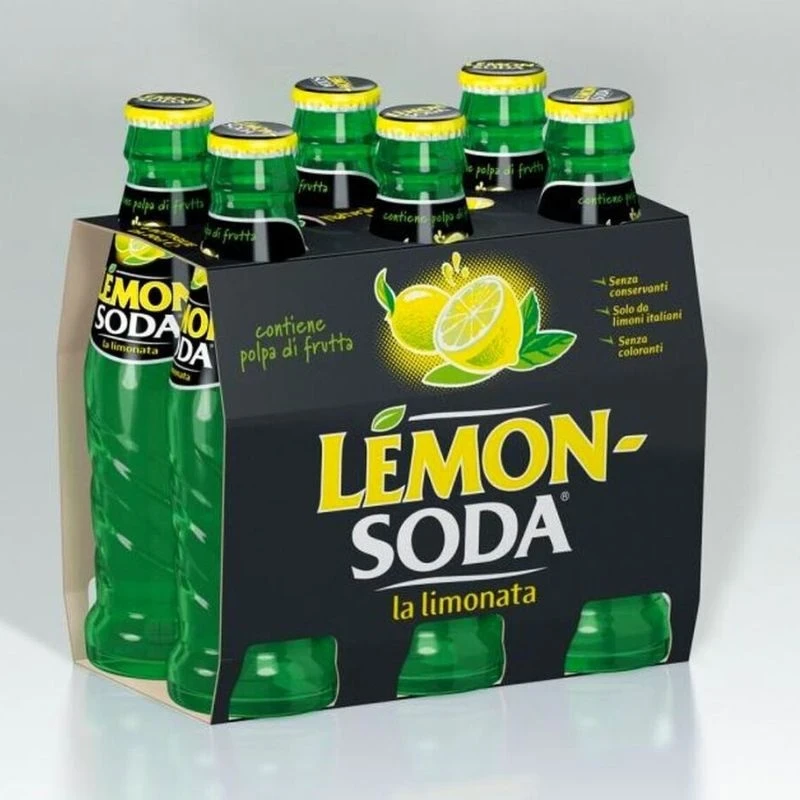 напитка газирана Crodo LemonSoda 0.2л стъкло