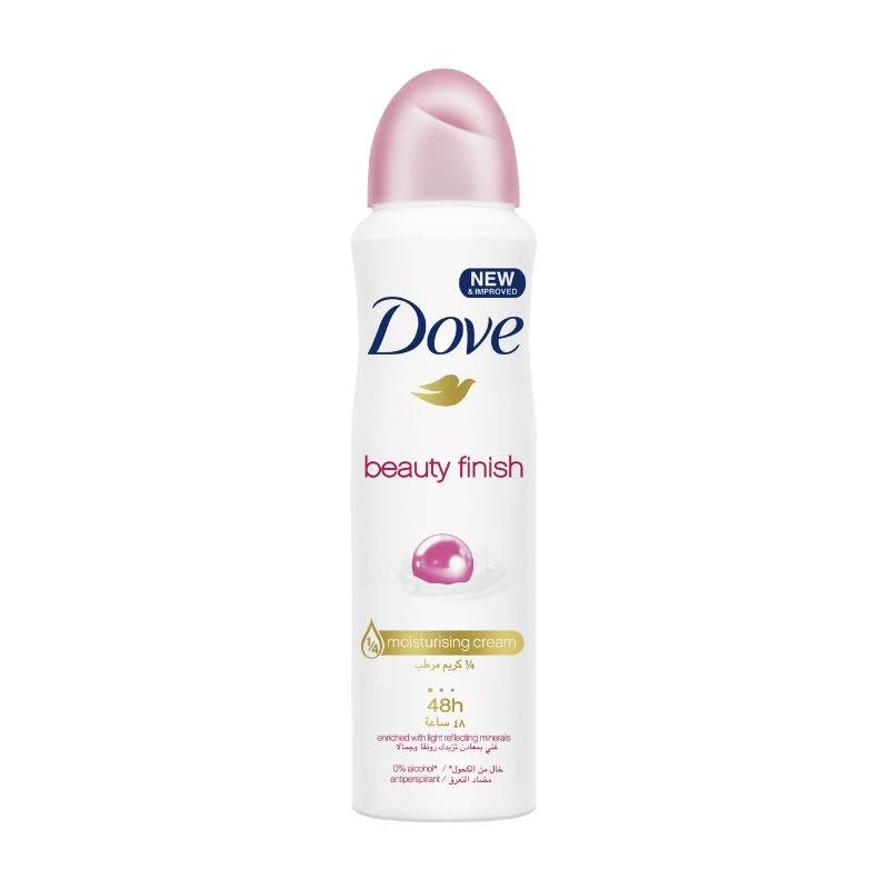 део спрей дезодорант Dove Beauty finish 48h 150мл