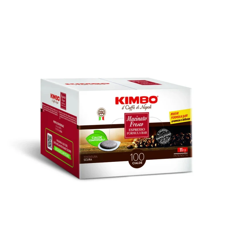 кафе Kimbo Macinato Fresco за хартиена доза 100бр