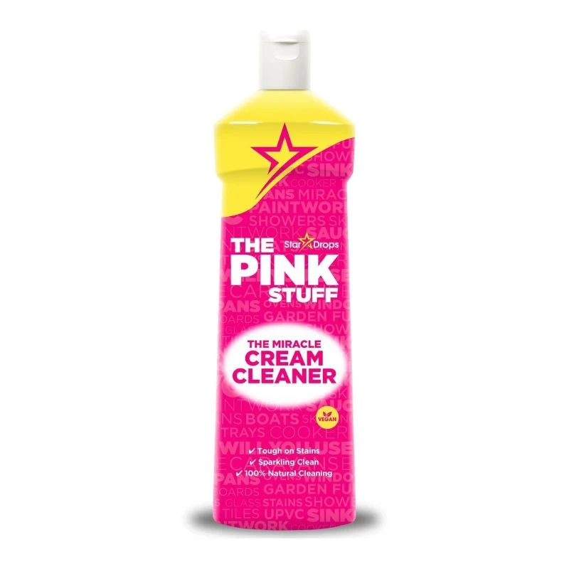 крем Pink Stuff the Miracle Cream Cleaner универсален абразивен почистващ крем 500мл