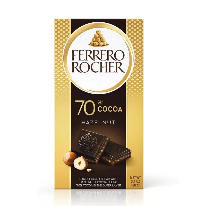шоколад Ferrero Rocher 70пр Cocoa extra Dark 70пр черен шоколад 90гр