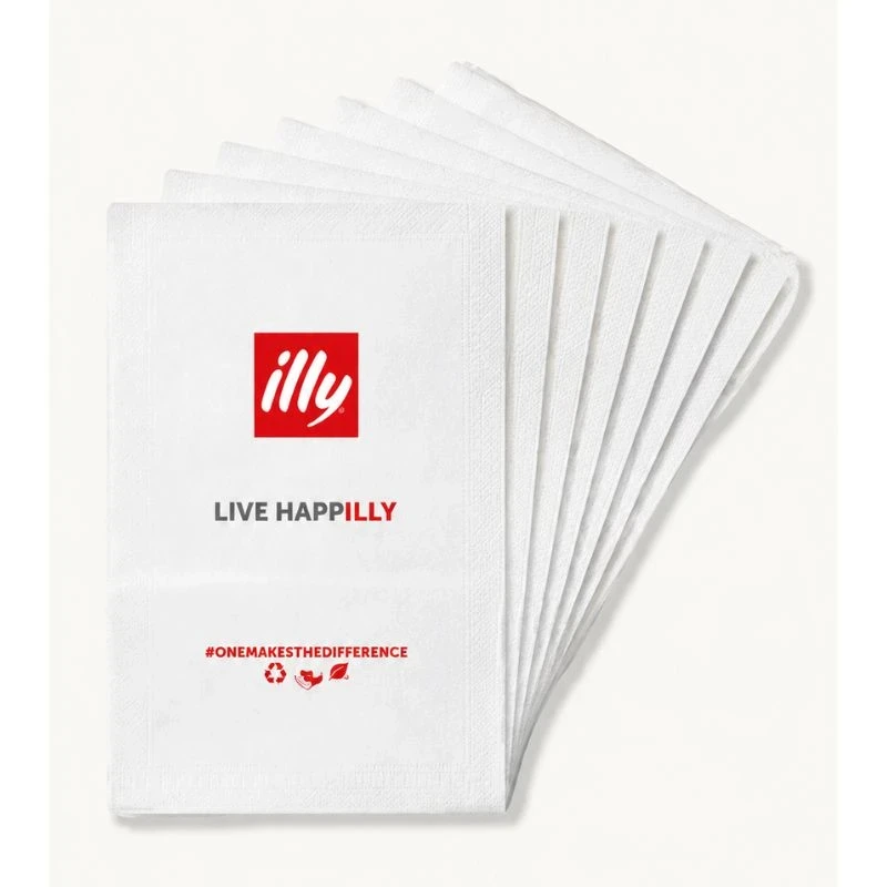 салфетки illy 250бр