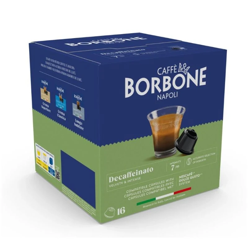 кафе Borbone Decaffeinato за Dolce Gusto 16бр