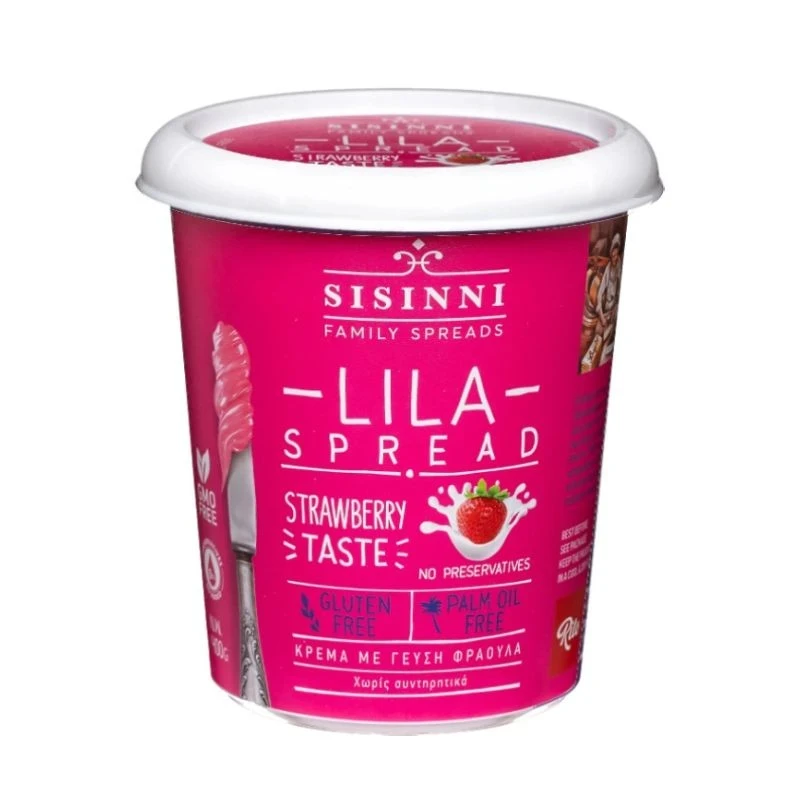 крем Sisinni Lila spread strawberry ягода 400гр