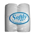 Thumbnail 1 of тоалетна хартия Softly 3 пластова 600гр 4 рула