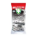 Thumbnail 1 of мокри кърпи Green Shield Stanless Steel за неръждавейка 70бр