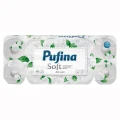 Thumbnail 1 of хартия тоалетна PUFINA SOFT 10 рола 2 пластова ALB PUR чисто бяло