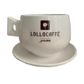 Thumbnail 1 of комплект Lollo Lylium Cappuccino чаша и чинийка порцеланови