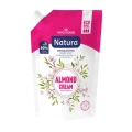 Thumbnail 1 of течен сапун Natura Almond Cream бадемов крем 750мл пълнител