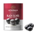 Thumbnail 1 of м-ни Latrovalis Black confit pited размер 70/90 s.s.mamouth черни без костилка стерилизирани 2кг отцедено