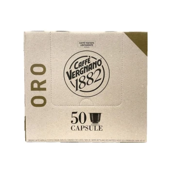 Снимка на кафе Vergnano Oro за nespresso 50бр