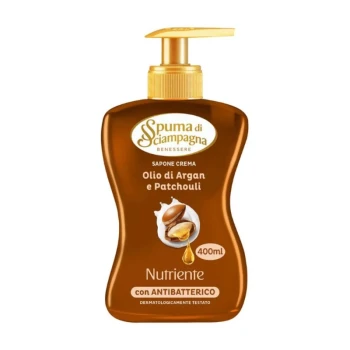Снимка на течен сапун Spuma di Sciampagna Argan e Patchouli крем сапун подхранващ с помпа 400мл