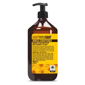 Снимка на балсам EightTripleEight Arnica с арника почиства и възстановява увредената коса 1л помпа