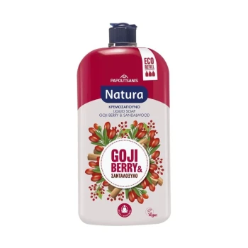 Снимка на течен сапун Natura Goji Berry and Sandalwood годжи бери и сандалово дърво 900мл пълнител