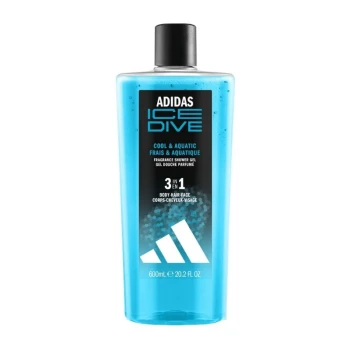 Снимка на душ гел Adidas Ice Dive 3in1 600мл