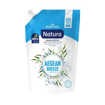 Снимка на течен сапун Natura Aegen Breeze егейски бриз 750мл пълнител