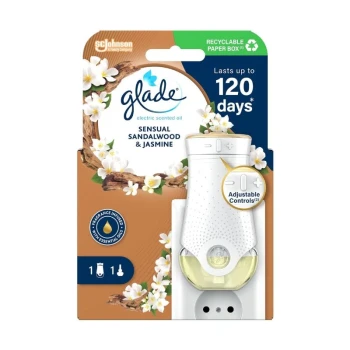 Снимка на ароматизатор комплект Glade Sensual Sandalwood and Jasmine чувствен сандал и жасмин 20ml
