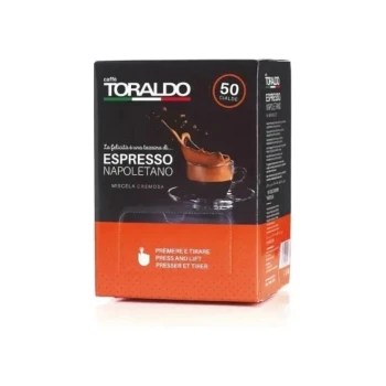 Снимка на кафе Toraldo Cremosa за хартиена доза 50бр