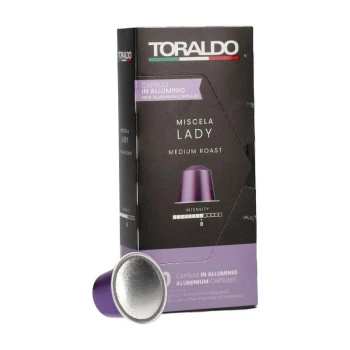 Снимка на кафе Toraldo Lady за nespresso 10бр алуминиеви