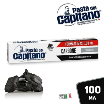 Снимка на паста за зъби Capitano Carbone 100мл.