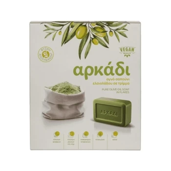 Снимка на сапун Arkadi  Green зелен сапун на люспи многофункционален препарат за домакинството 500гр