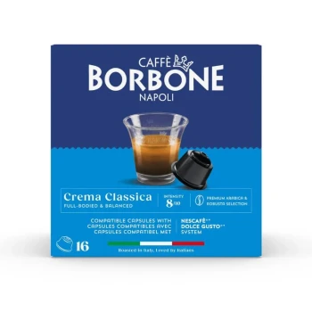 Снимка на кафе Borbone Crema Classica за Dolce Gusto 16бр