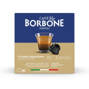 Снимка на кафе Borbone Crema Superiore за Dolce Gusto 16бр