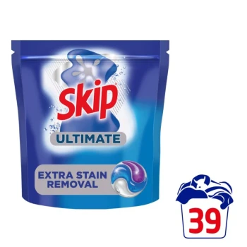 Снимка на капсули Skip Stain Removal универсал против петна подходяща за кратки цикли 39пр