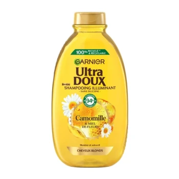 Снимка на шампоан Garnier Camomilla Illuminate and Miele di Fiori лайка и цветен мед за светла коса 250мл