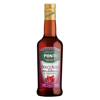 Снимка на оцет Ponti Dolce Agro alla melagrana il delicato деликатно сладко-кисел оцет от нар 500мл