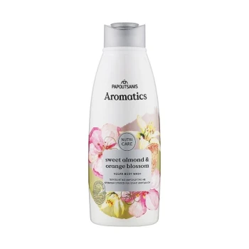 Снимка на душ гел Papoutsanis Sweet Almond and Orange Blossom сладък бадем и цвят от портокал 600мл