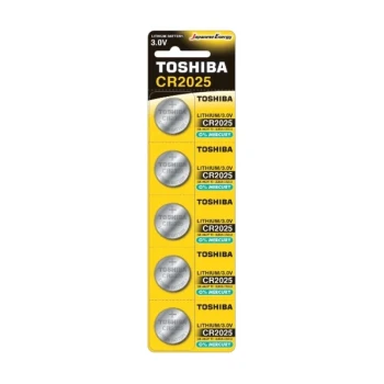 Снимка на батерия Toshiba CR2025 3.0v 5бр