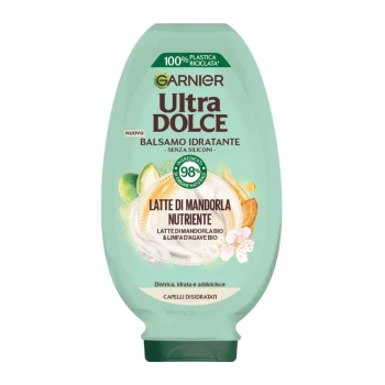 Снимка на балсам Garnier Latte di Mandorla Nutrinete Бадемово мляко за суха коса 200мл