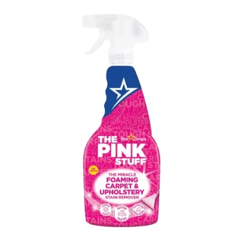 Снимка на препарат Pink Stuff Foaming Carpet and Upholstery stain remover пяна премахв петна от тапицерия и килими 500мл